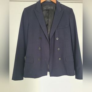 Zara double breasted blazer